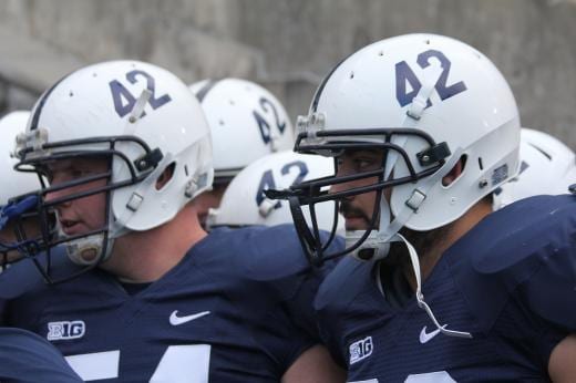 Penn State Football Pregame Notes: Teammates Honor Mauti by Wearing Number on Helmet