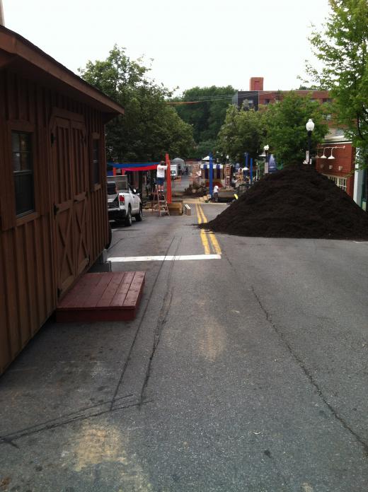 South Allen Street Closed for the Arts Festival, Construction Underway