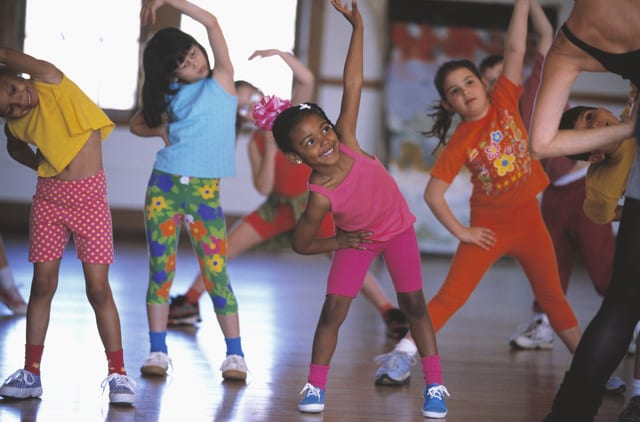 State College - Kids exercising