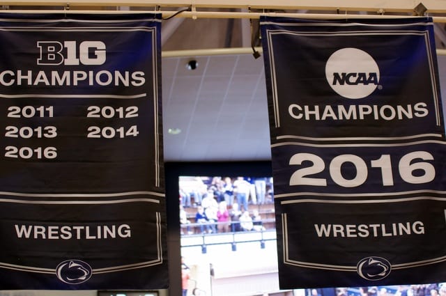 State College - Wrestling banners