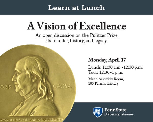 State College - Pulitzer Prize discussion