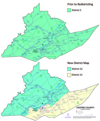 State College - 2009 CountyMap