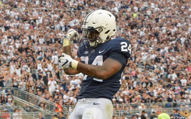 Miles Sanders Appears On Cover Of Sports Illustrated State College PA
