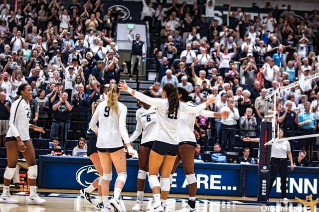 Penn State Women’s Volleyball Wins Top 10 Showdown Against Nebraska