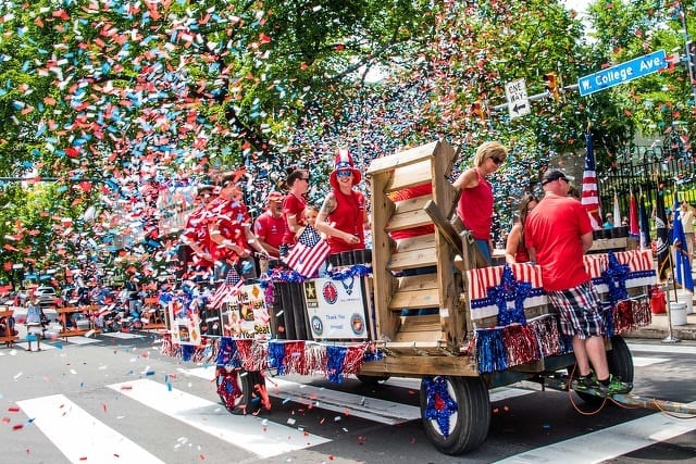 State College - 4th Fest 2017  PARADE - July 4, 2017  - Chuck Carroll