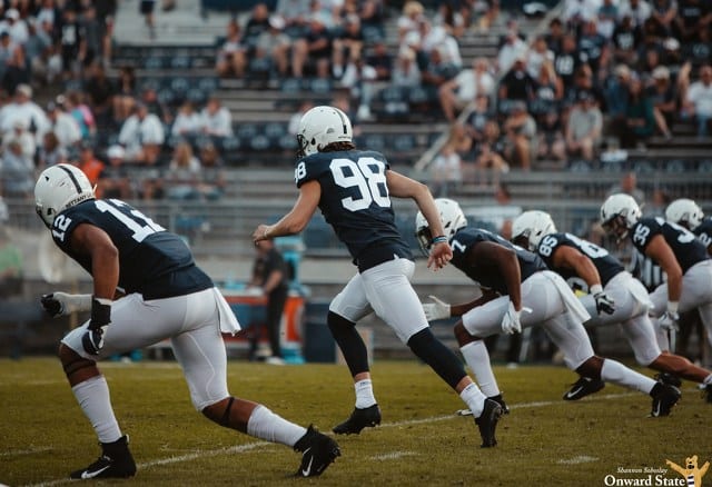 Kicker Jordan Stout Shines in Penn State Debut