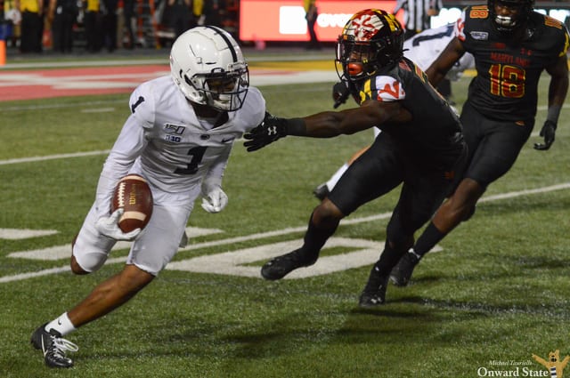 KJ Hamler Not Satisfied After Standout Performance Against Maryland