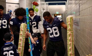 Penn State Football Welcomes Four Diamonds Families During THON