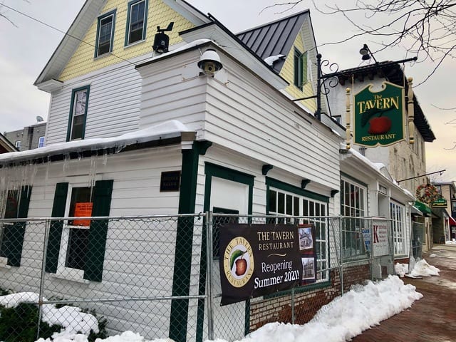 The Tavern Submits Plans for Renovations, Including Outdoor Dining Deck