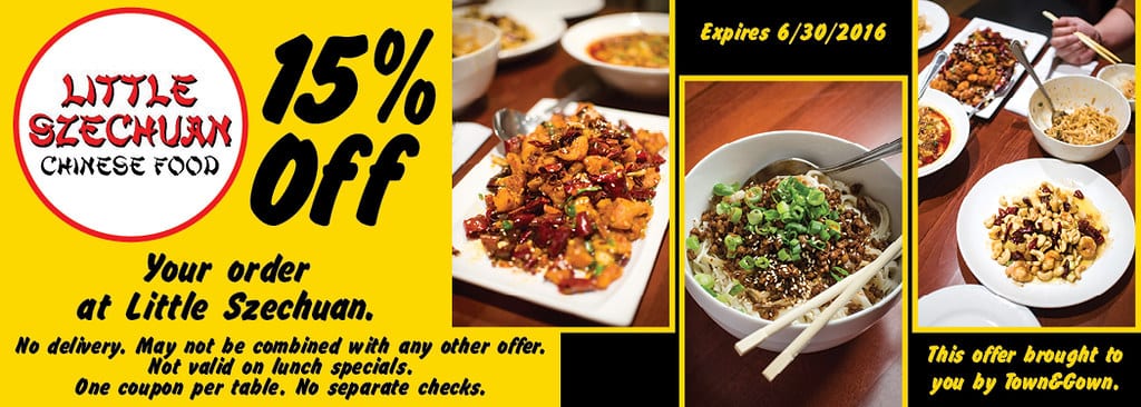 Little Szechuan Web Coupon