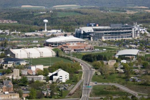 State College - Penn State aerial