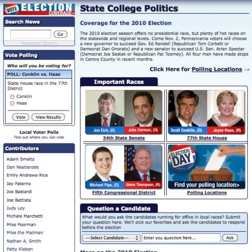 State College - StateCollege.com politics