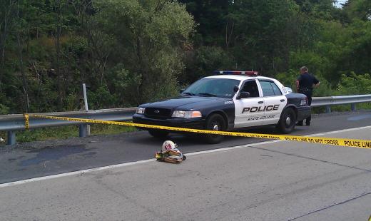 State College - Crash scene