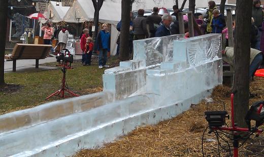 State College - Russian ice slide