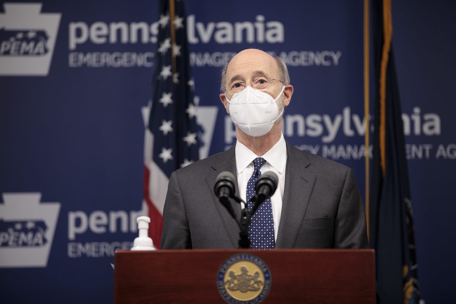 State College - Gov. Wolf: Pennsylvania has Reached a Milestone in Its Plan to Vaccinate Seniors in Care