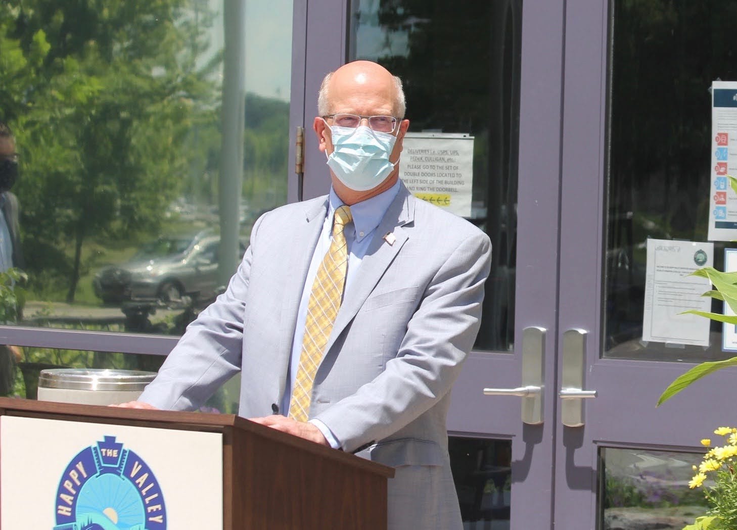 State College - Mark Higgins mask adventure bureau