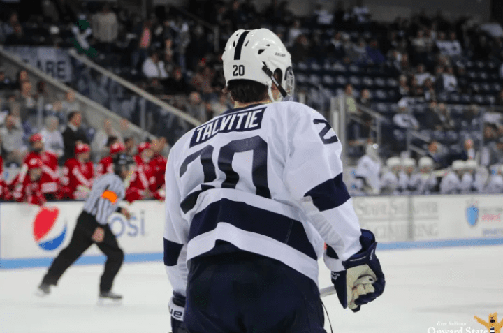 Penn state discount ice hockey jersey