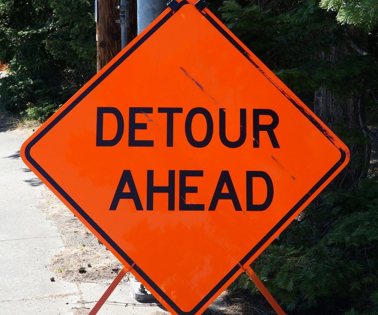 State College - detour