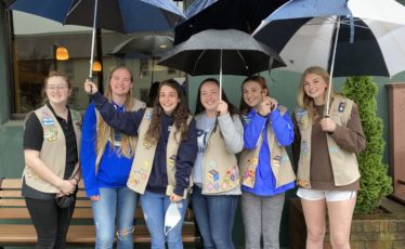 Six Centre Hall scouts receive Girl Scouting’s highest award