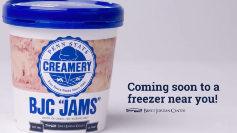 New Creamery Flavor Celebrates Bryce Jordan Center’s 25th Anniversary