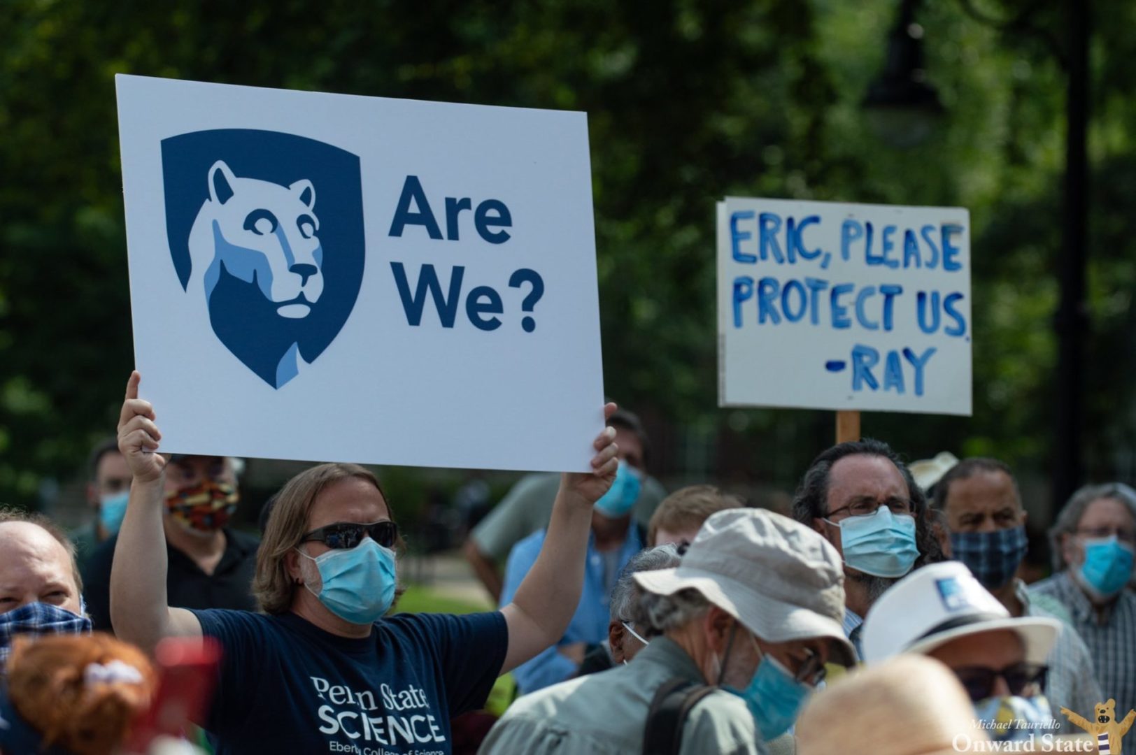 State College - covid vaccine rally 8-27-21
