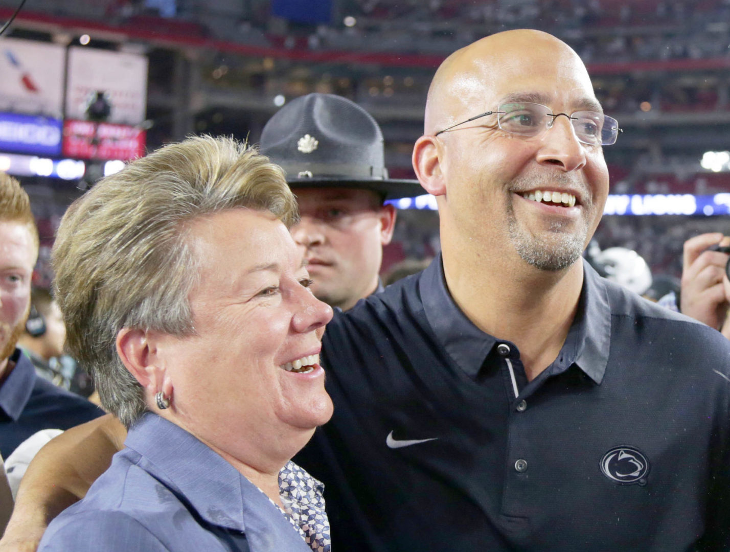 State College - sandy barbour and james franklin