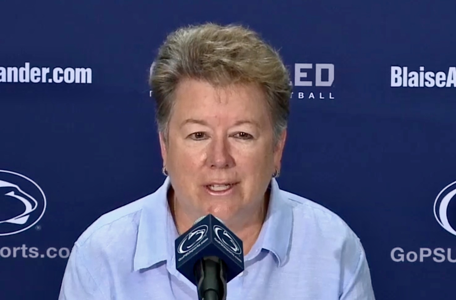State College - sandy barbour press conference