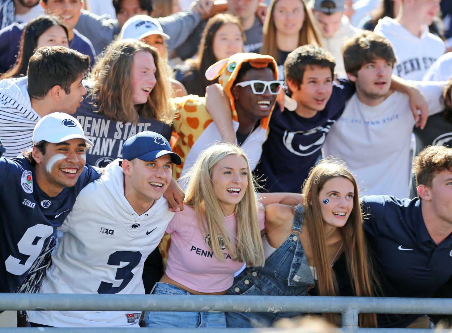 State College - beaver stadium fans