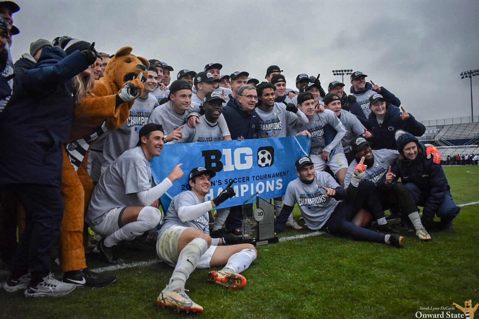 State College - PSU mens soccer Big Ten champs