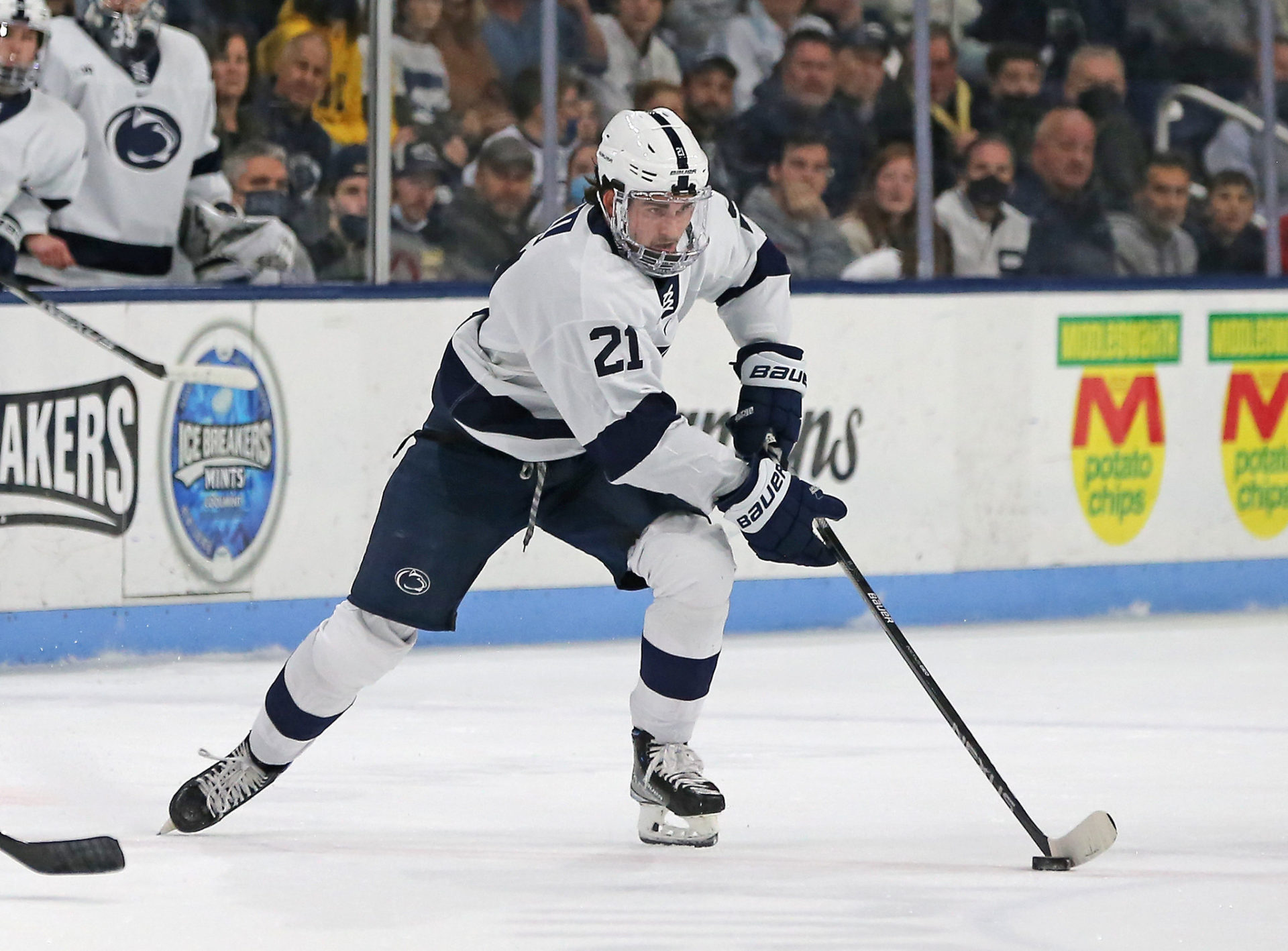Kevin Wall Emerging As Leader On The Ice For Penn State Men s Hockey 