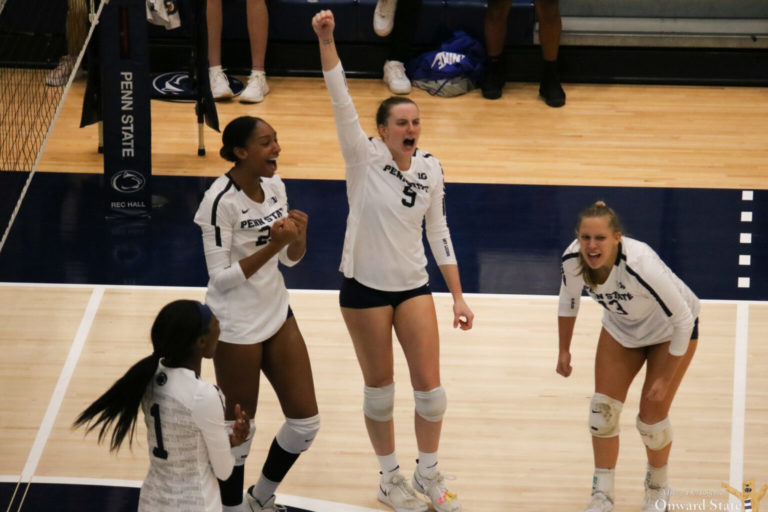 Penn State Women’s Volleyball Tops Towson in Opening Round of NCAA Tournament