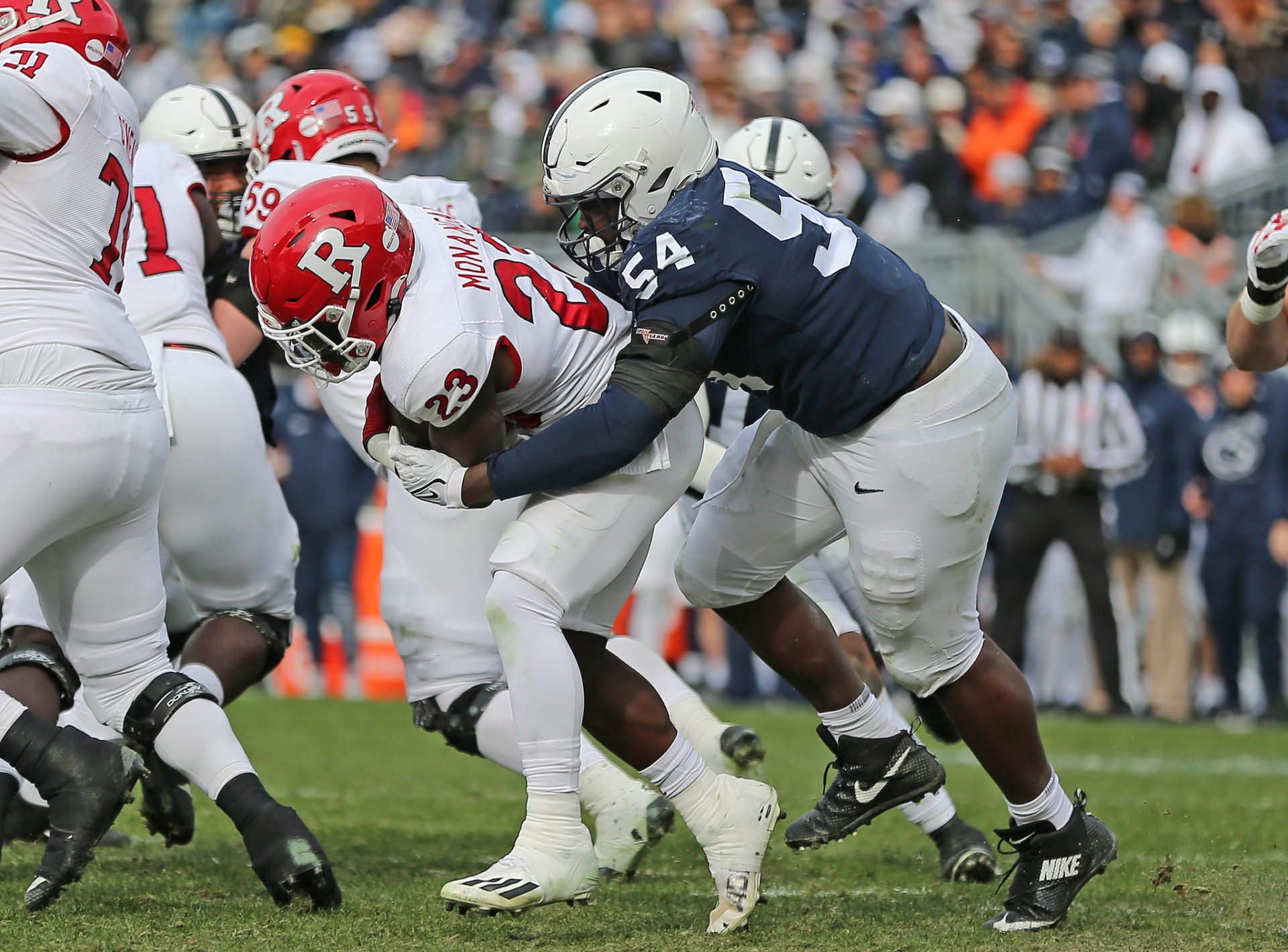 State College - tangelo tackle rutgers