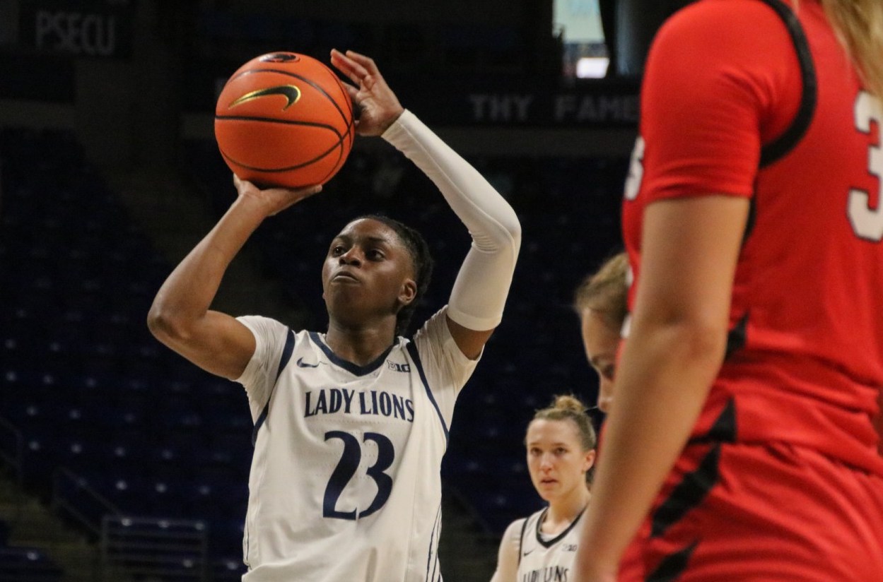 Penn State Women's Basketball Dominated by No. 10 Maryland 10678