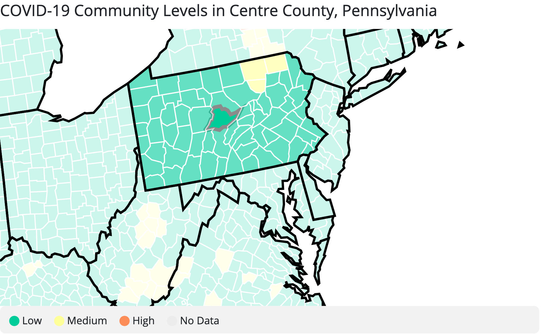 State College - Centre_County_Pennsylvania_COVID-19_Community_Levels