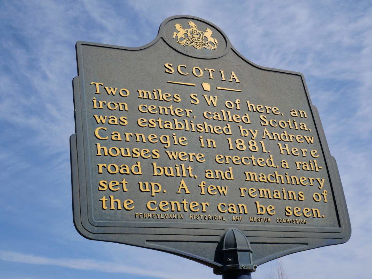 State College - Scotia-historic-marker
