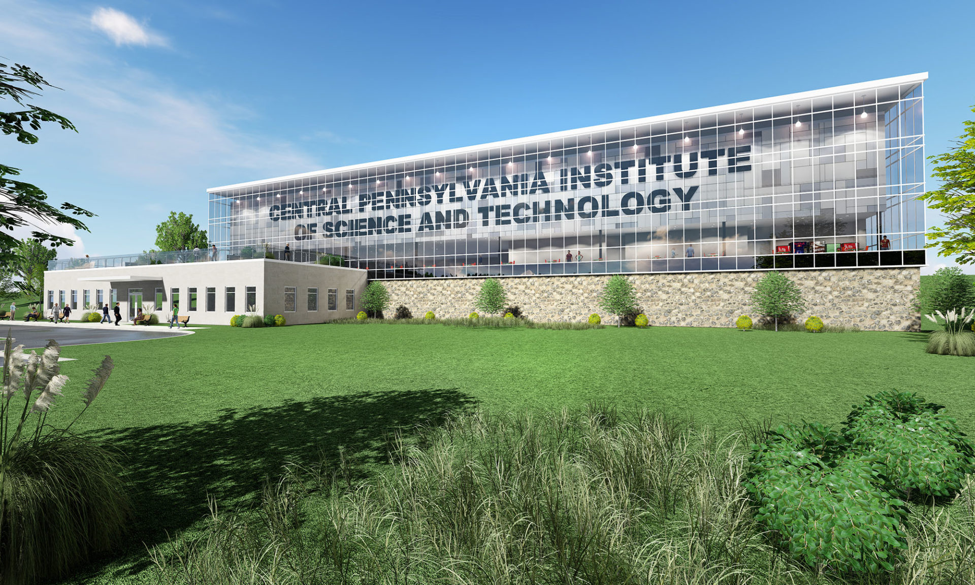 State College - CPI-Health-Sciences-Exterior-Overview-Front-Day