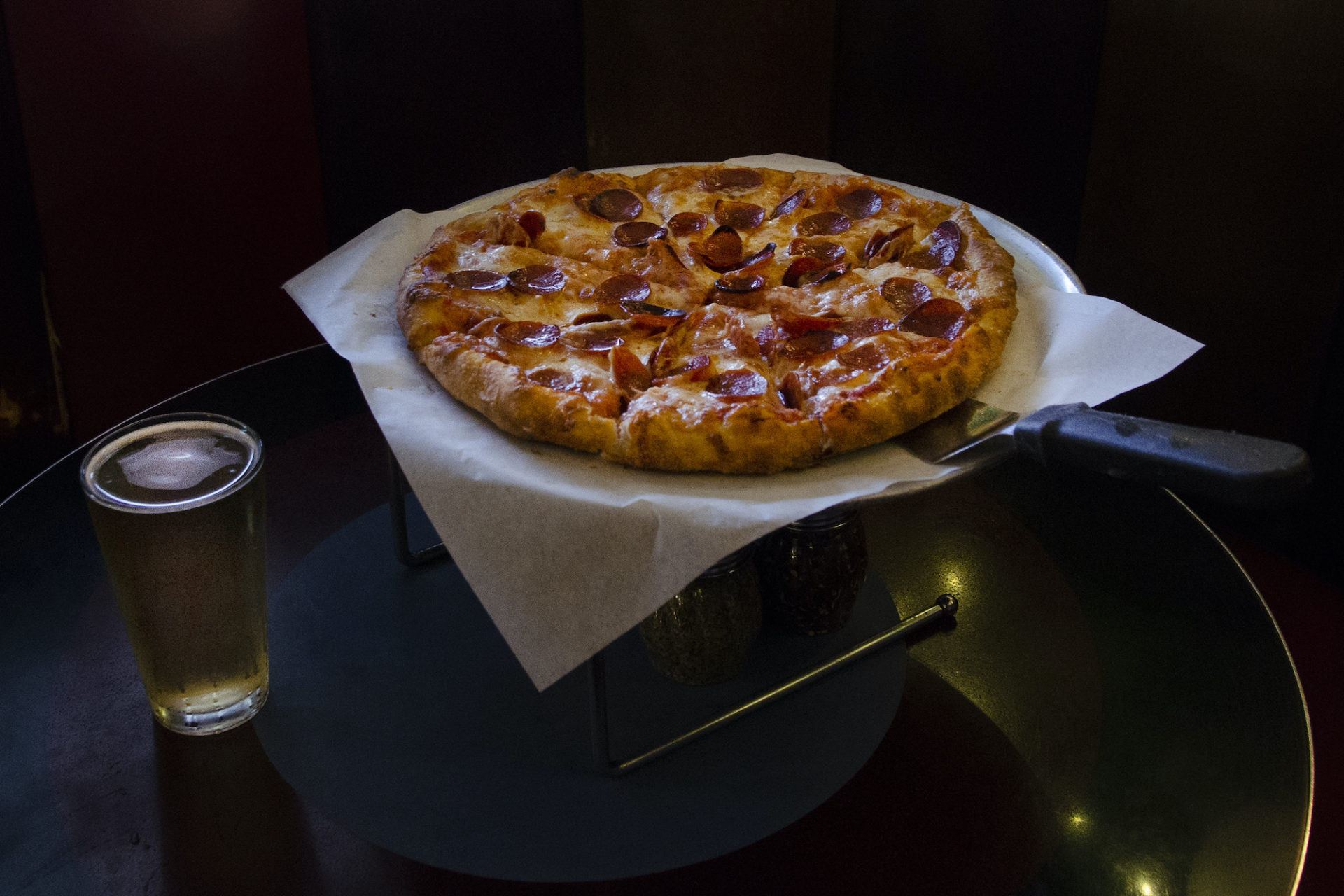 State College - Hofbrau pizza - credit Chuck Fong