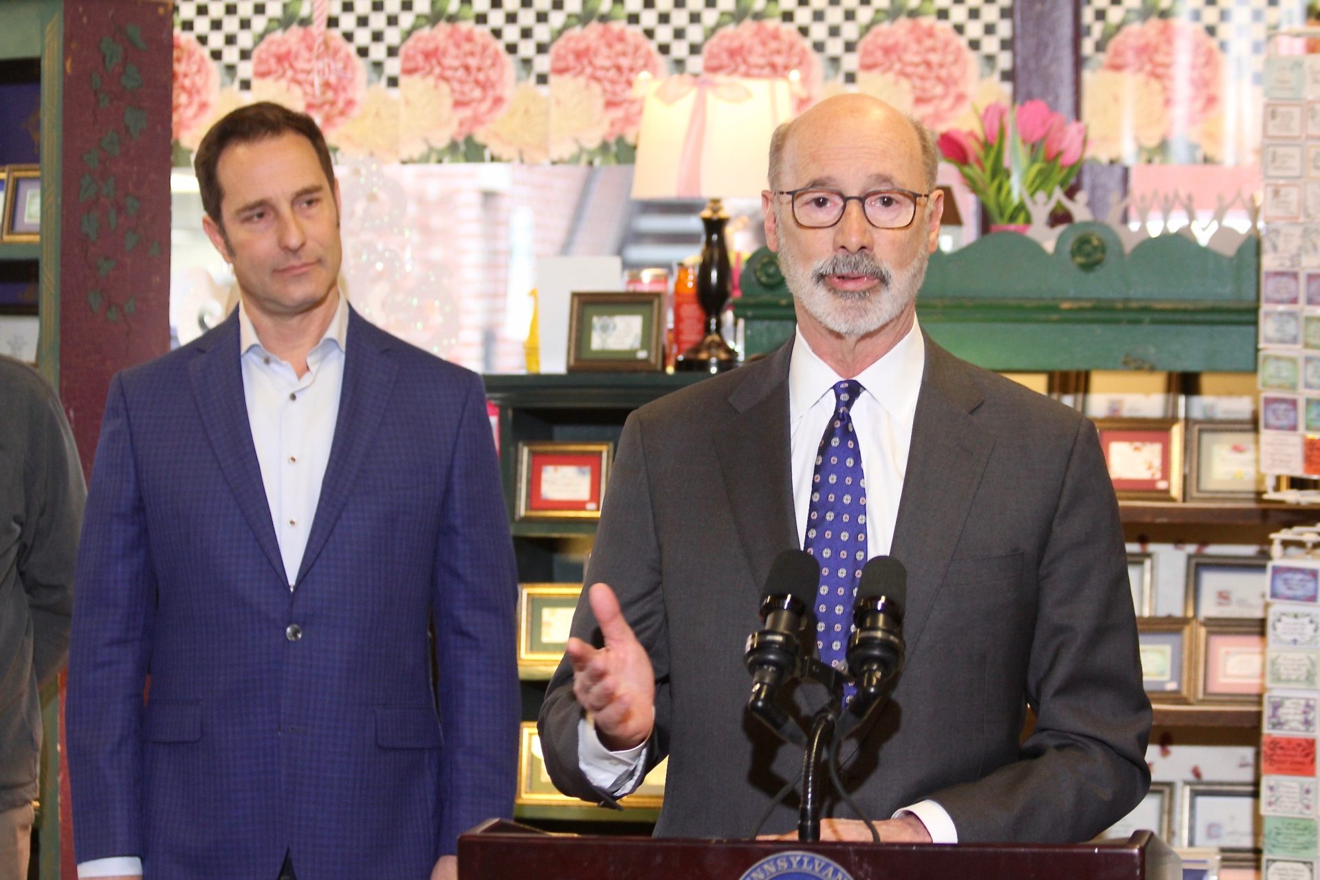 State College - tom wolf w Ezra Nanes
