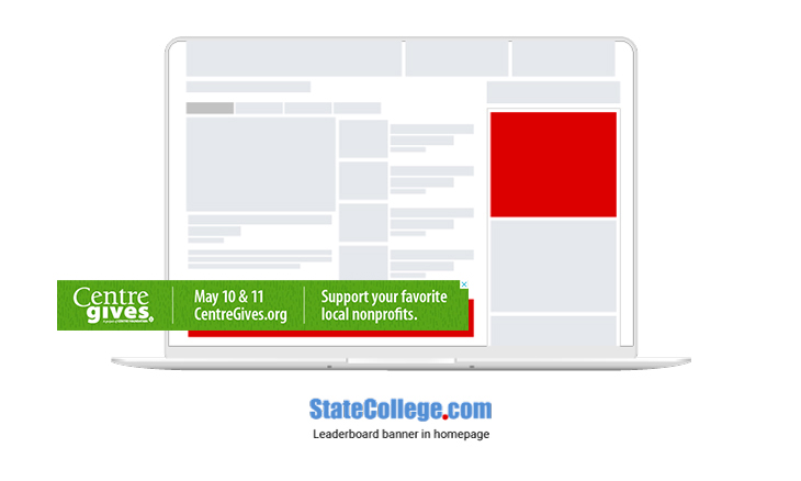 State College Ads in Website
