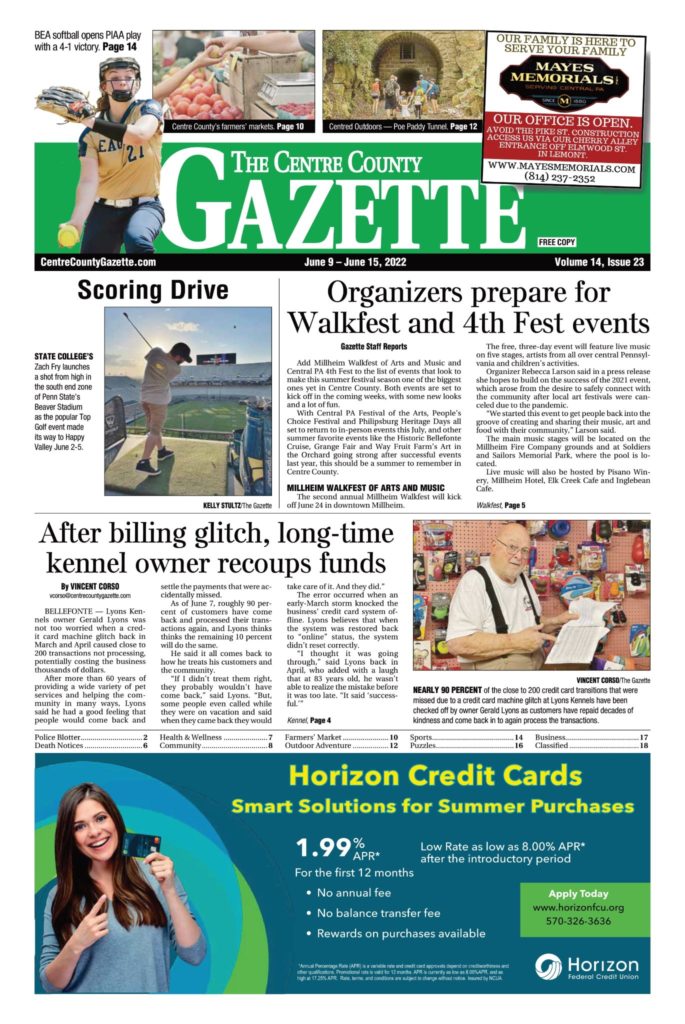 Death Notices Centre County Gazette