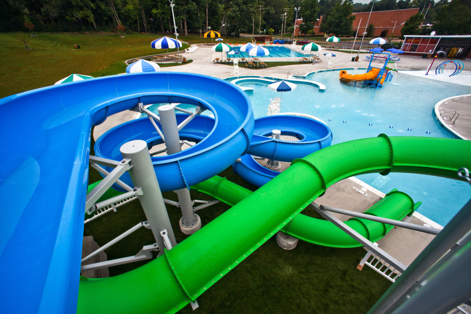 State College - Welch pool from above