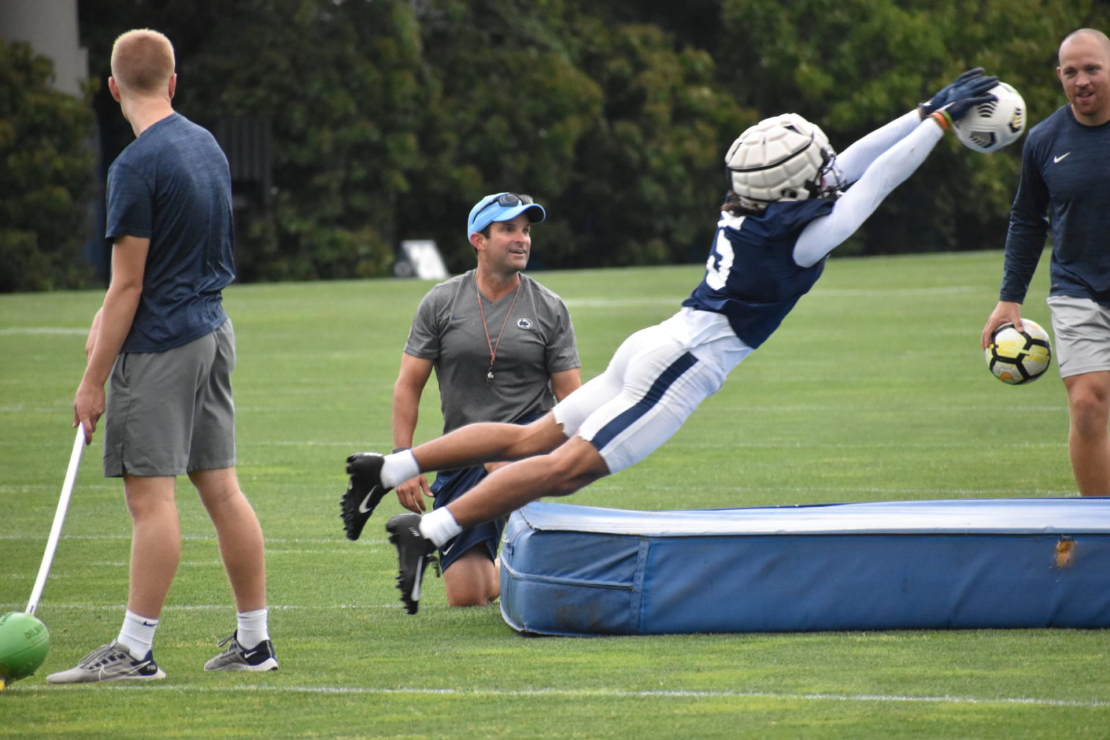 Penn State defensive coordinator Manny Diaz