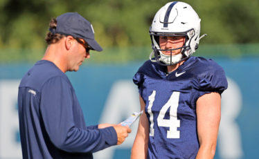Penn State Football OC Mike Yurcich Says He and QB Sean Clifford Talk Nil About NIL