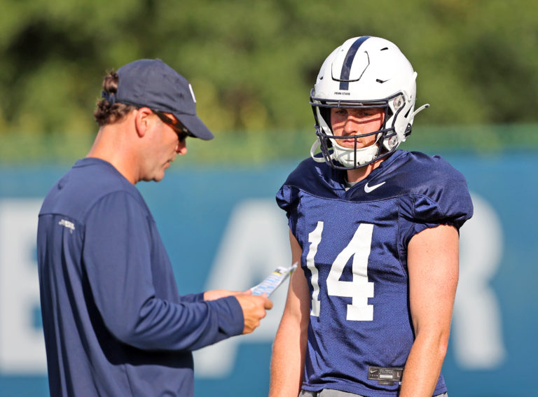 Penn State Football OC Mike Yurcich Says He and QB Sean Clifford Talk Nil About NIL