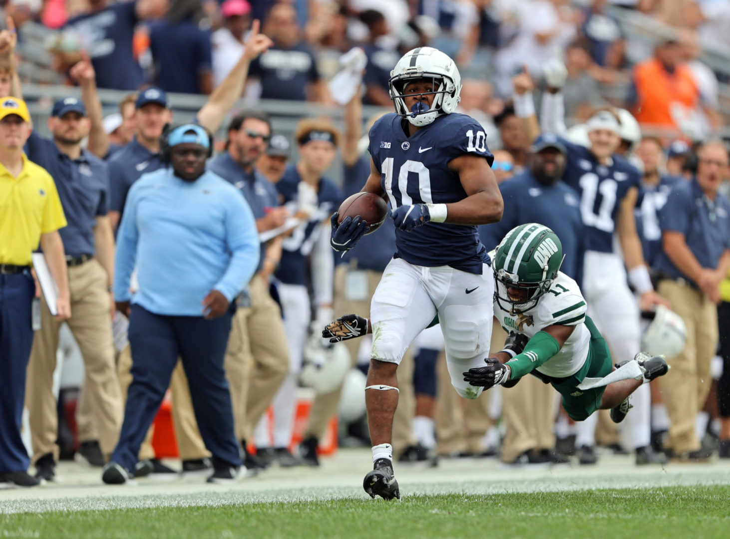 Penn State Football: Nick Singleton No. 3 Nationally in Running Back NIL Valuations