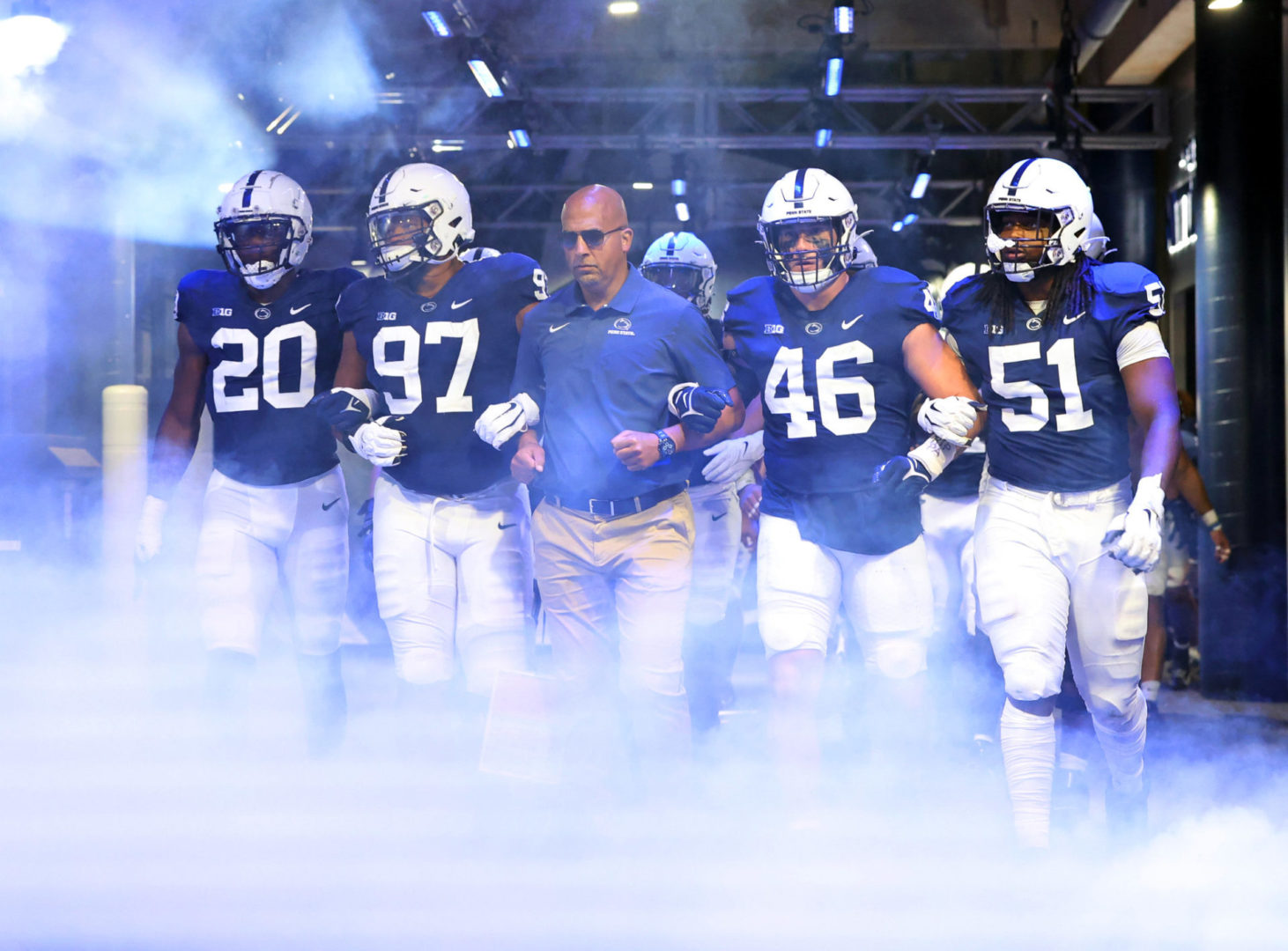State College - penn state football team entrance vs Ohio 2