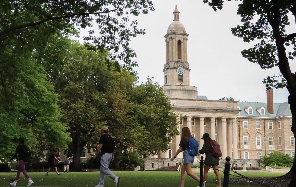 State College - students-walk-near-old-main2