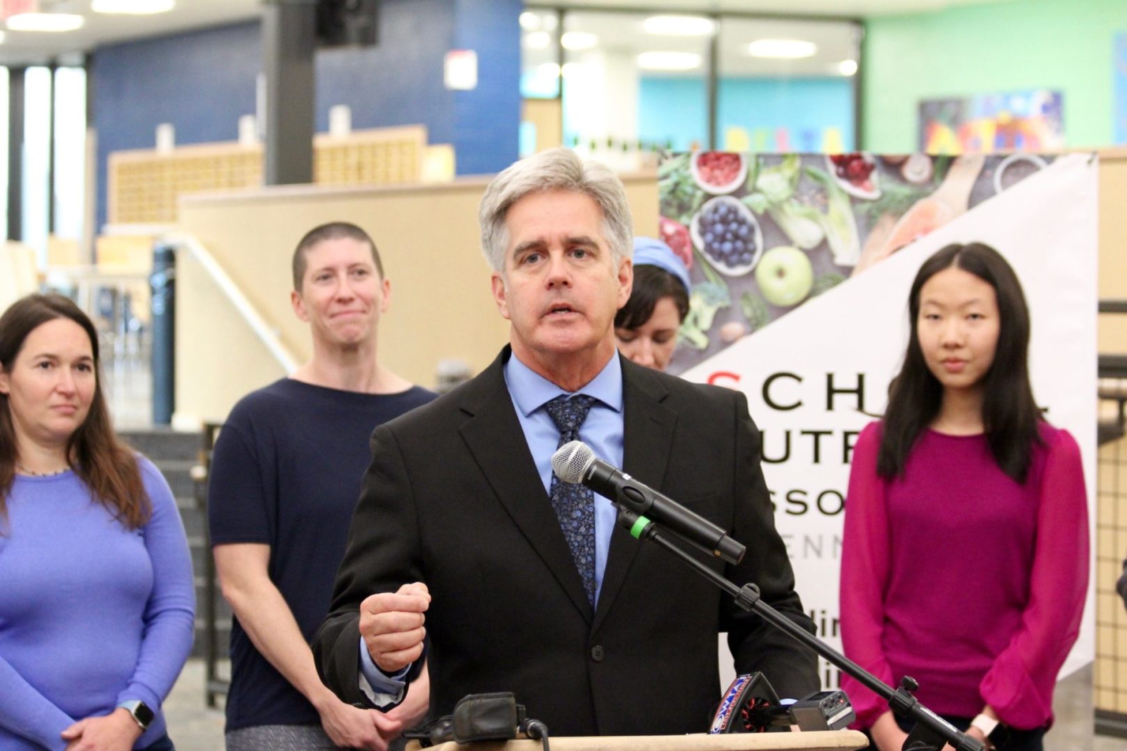 State College - scott conklin free school meals