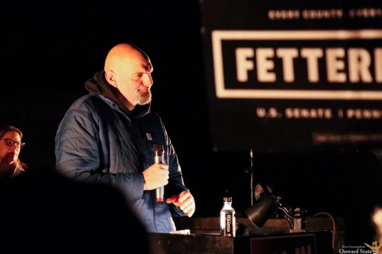Shapiro, Fetterman Hold Campaign Rally at Penn State