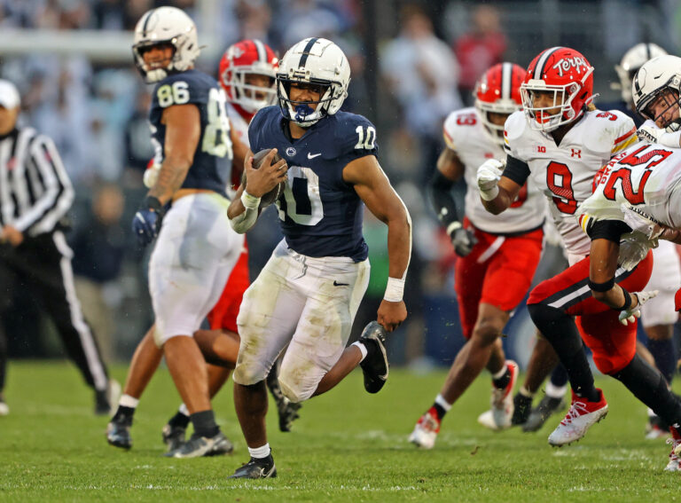 Freshman Backs Give Penn State Football a Rush, as Singleton Eyes the 1,000-Yard Club